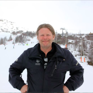 Daglig leder ved Hovden Alpinsenter, Sture Pilegård. Foto: Nodeland, Richard/arkivfoto
