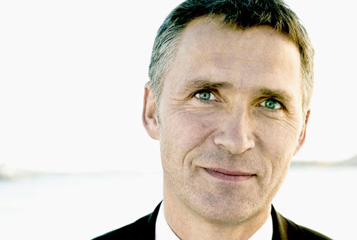 Stoltenberg på Arkivet for første gang
