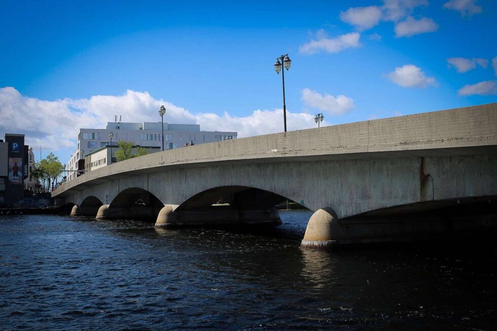 Fleire av dei som ikkje får nødbolig 
må tilbringe natta si under den gamle Lunds brua.
 Foto: Madeleine Hamn