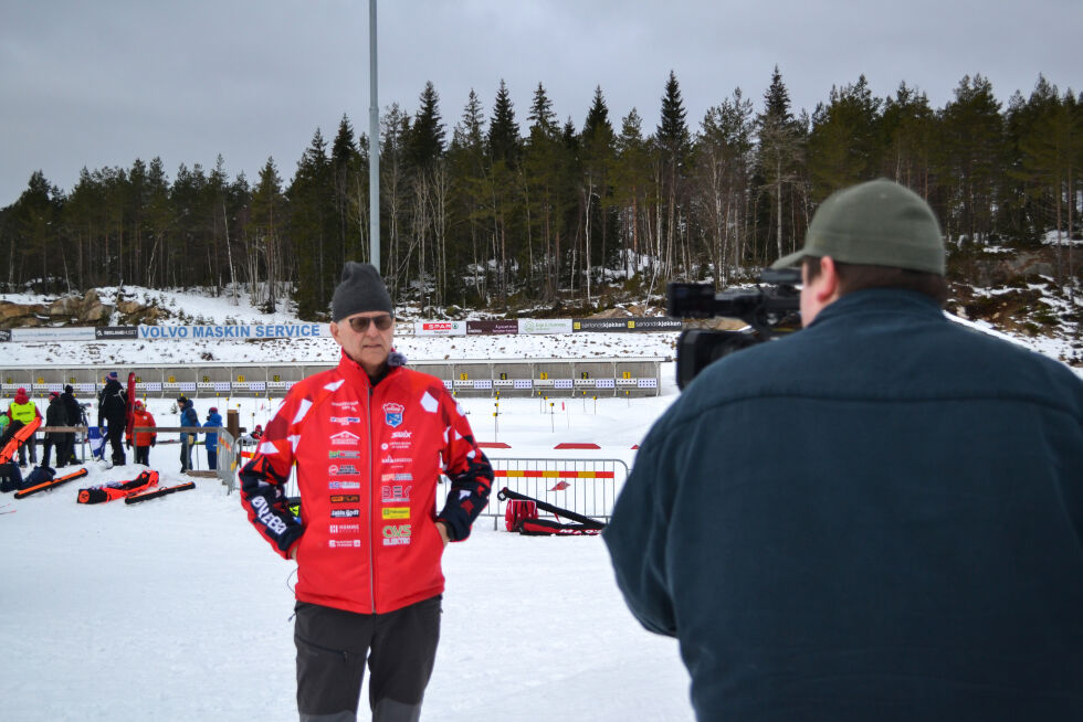 Sivert lager bra TV.
 Foto: Julie Bekk Johannessen