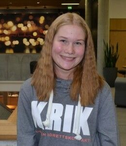 Frederikke Vigsø (15) (Foto: Jenny Aimala)