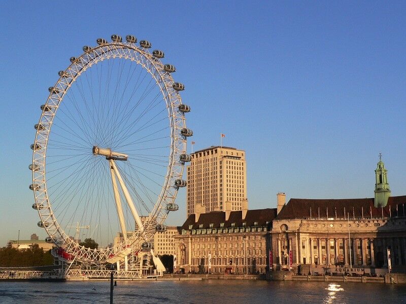 Luftig: London Eye er kanskje ikke attraksjonen for de med høydeskrekk. Foto: Wikimedia