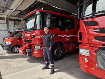 Tørre forhold øker skogbrannfaren