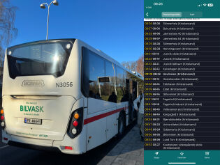 Forsinkede busser preger Kristiansand