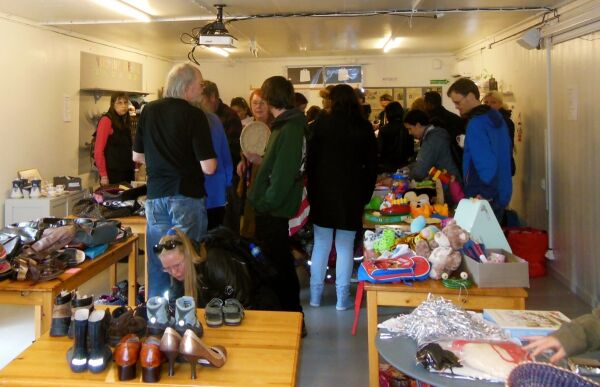 Fullpakket byttefest på Klimahuset