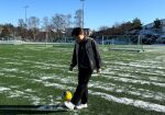 Å trikse med ballen er en bra måte å forbedre sin teknikk. Foto: Ole Kristian Caspersen