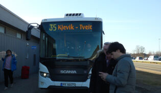 Flybusskrise ved Kristiansand lufthavn