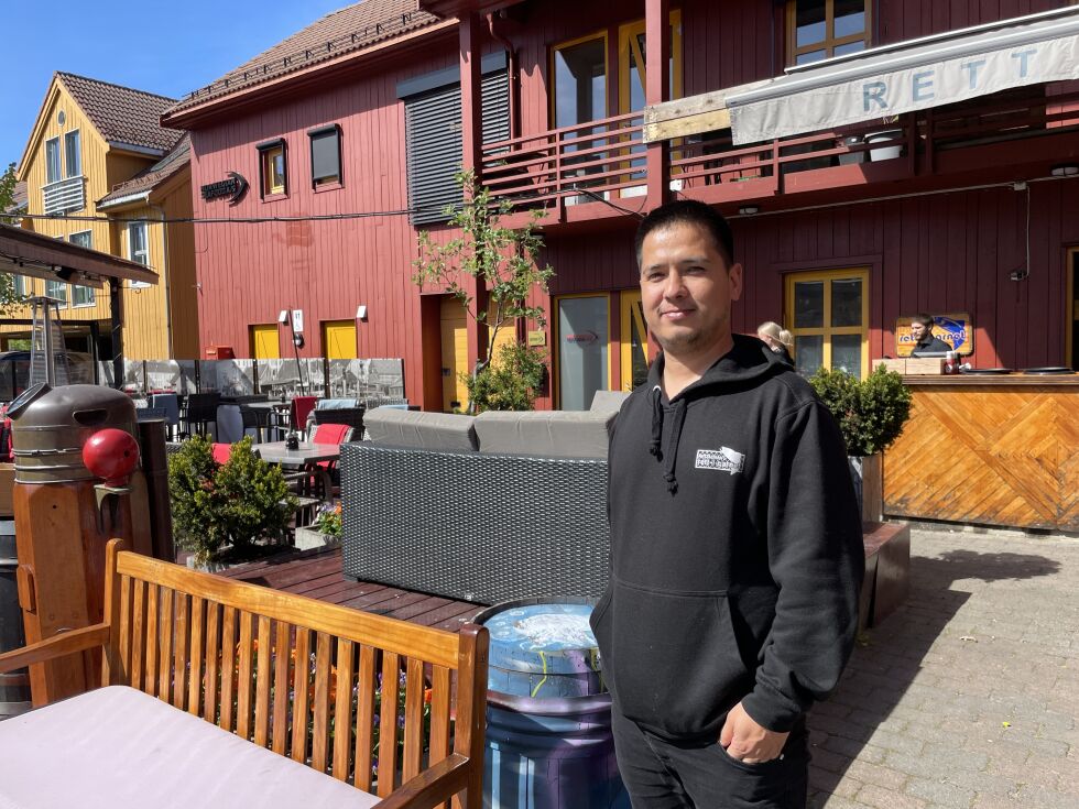 Abdul Ghafar er restaurantsjef på Rett i Garnet.
 Foto: Espen Seglem Wekre