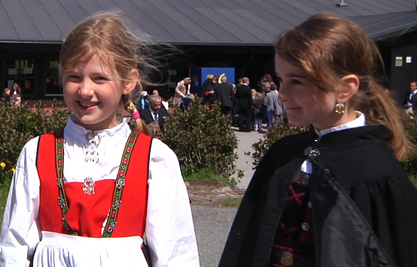 Høy 17. mai-stemning på Presteheia skole