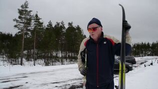 Endelig har snøen ankommet Kristiansand - Video 1