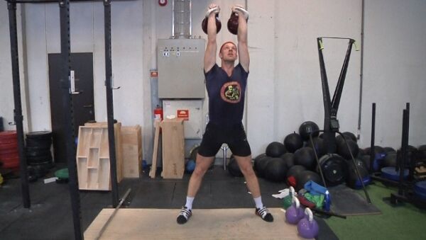 Storfavoritt i kettlebell-NM