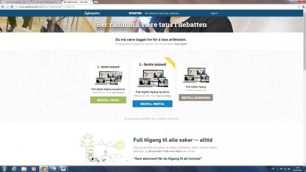Facebook-deling bare for abonnenter