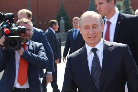 I kontroll: Vladimir Putin har god kontroll på mediene i Russland. Foto: Pixabay