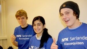 Kun en skole fra Kristiansand videre i klassequizen