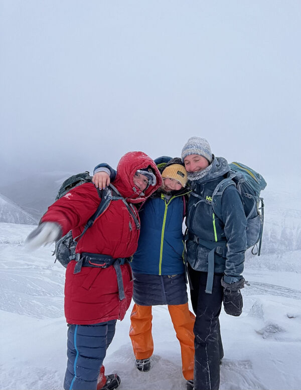 Karoline med venner på Svalbard
 Foto: Privat