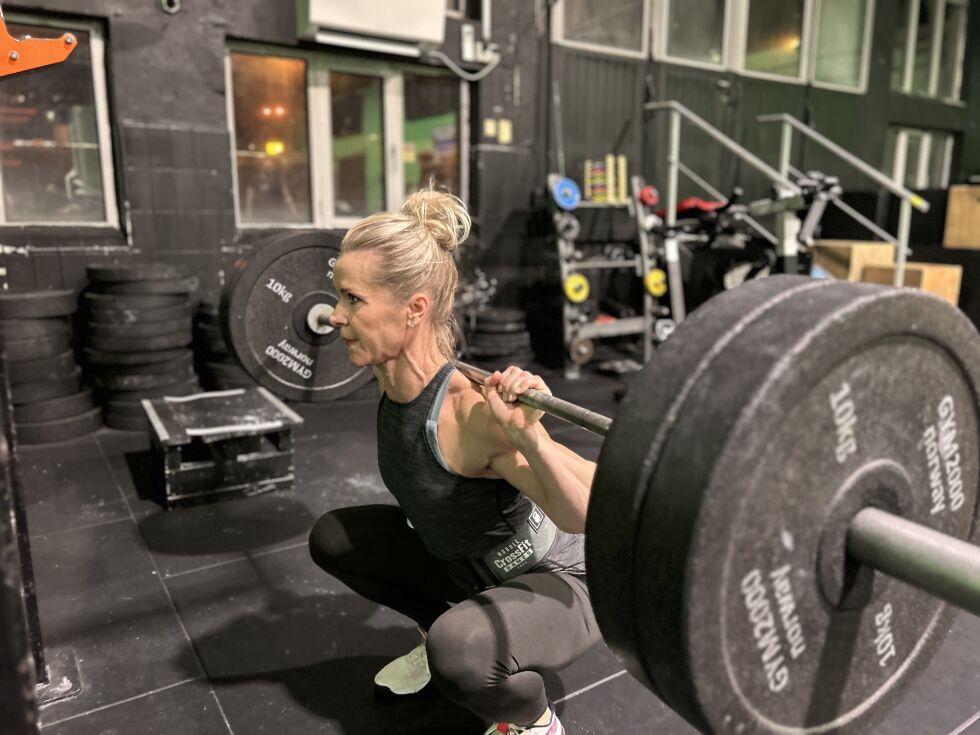 Da Janne Naomi Rørvik begynte med Crossfit hadde hun ikke trent før. Nå er hun 8. beste i verden.
 Foto: Eline Amdal