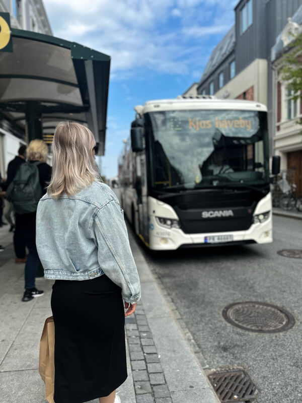 Bussene går ofte.
 Foto: Vilde Polle Nøtnes
