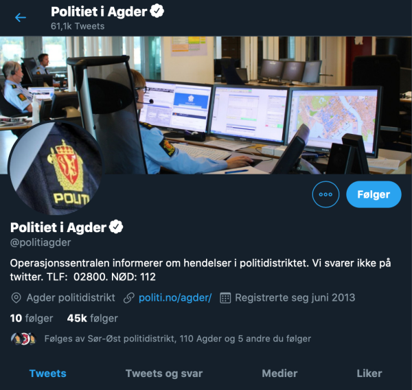 Dette skjedde i Agder i natt