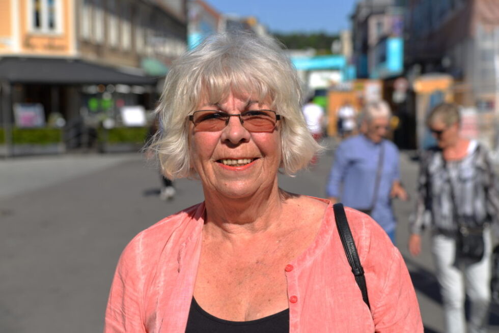 Berit Larsen (71) Lund, pensjonist. Foto: Kamilla Aabel.