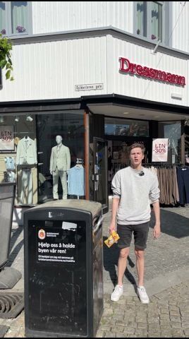 Søppelkasser i byen