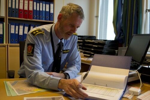 PRIORITERINGER: Yngvar Aas, trafikkoordinator i Agder politidistrikt, sier politiet må ta hensyn til prioriteringer.