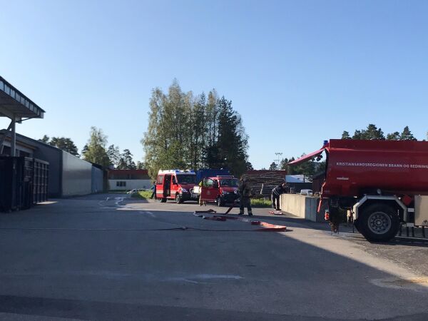 ØVELSE Politiet melder om fare for flere eksplosjoner