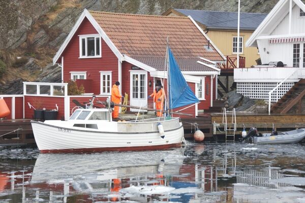 Vinterstorm i vente