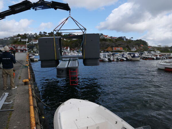 Lanserer flytende avfallsbeholdere i Kristiansand