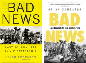 BAD NEWS: Dette er den tredje boken til forfatter og journalist Anjan Sundaram. Foto: AnjanSundaram.com/books