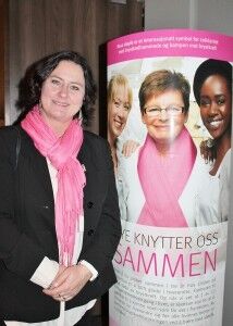 VIKTIG: Trude Omland (49) mener myndighetene må prioritere riktig. -Kreftkirurgi er viktig for brystkreftrammede, sier Omland. Foto: Kristina Stensholt