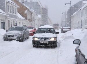 Siste dag med snørydding