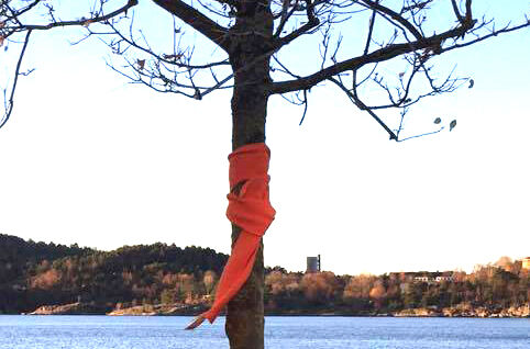 Farger byen oransje