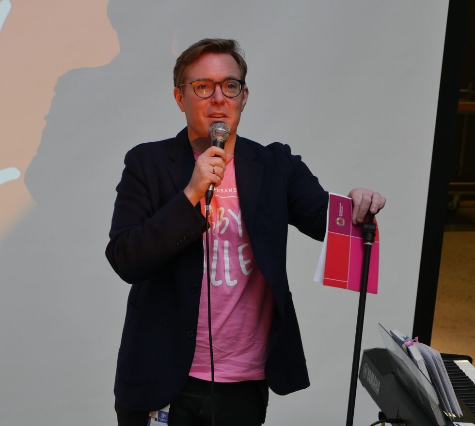 Direktør for kultur og innbyggerdialog Torbjørn Urfjell var stolt over tiltakene fra kommunen. Foto: Petter Engnes.