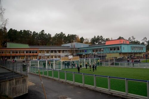 Slik ser det nye Fagerholt skole ut. FOTO: Oskar Gårdsrud Paulsrud