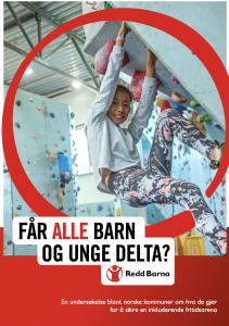 Faksimile Redd Barna. Undersøkelsen av Redd Barna blant norske kommuner.