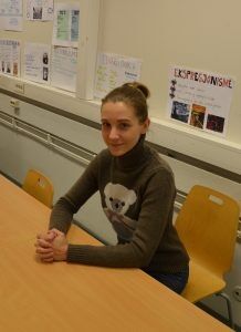 Olga Sauliak, fra Ukraina føler seg velkommen i Norge. Foto: Hussein Osman