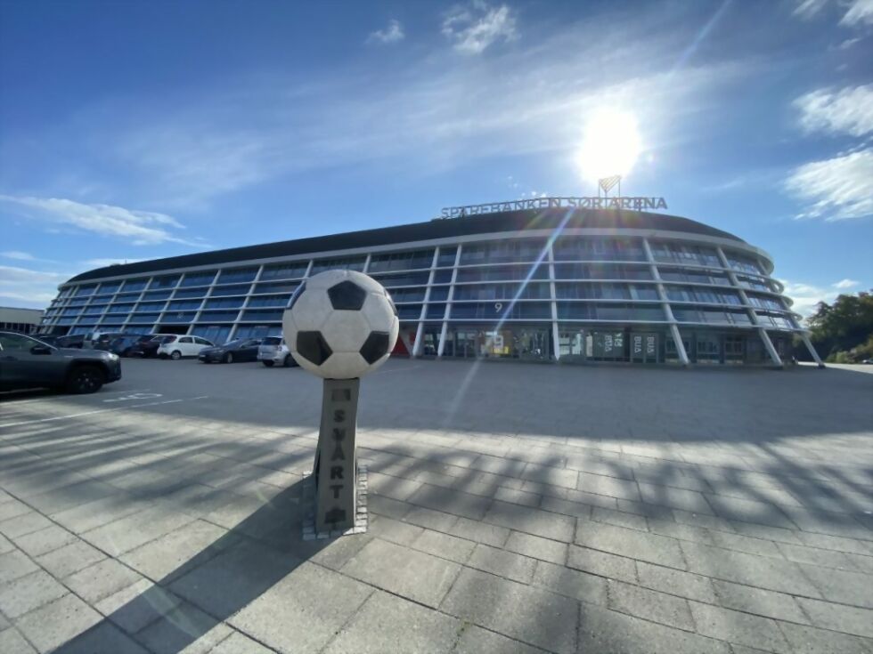 Sparebanken Sør Arena hvor både IK Start og gatelaget har treninger. Foto: Malene Nilsen