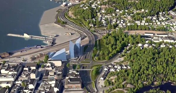 Slik skal firefelts vei fra Gartnerløkka se ut
