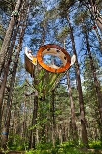 Teleskopet i skogen Foto: Erik Pirolt