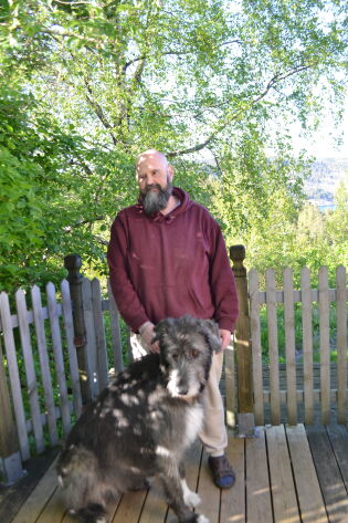 Beboer på Jærnesheia Thomas Torgersen
 Foto: Andreas Miland Bakke