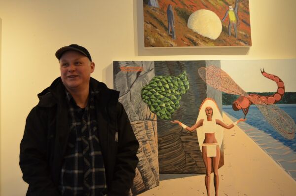 Selvlært kunst på Galleri Bi-Z