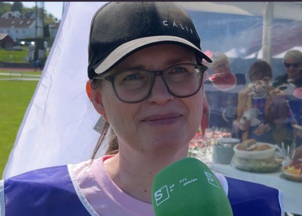 Fighter Merethe Priebe fra Stafett for livet
 Foto: Andreas Miland Bakke