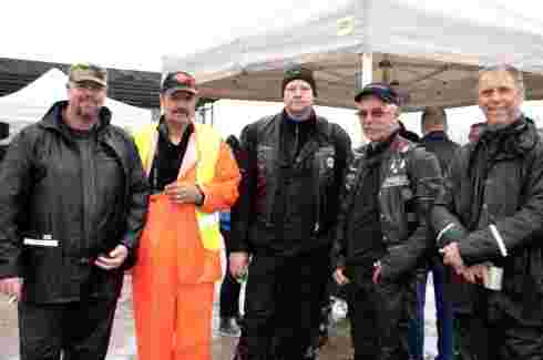 F.v: Morten Gunversen, Egil Marton Larsen, Terje Knatterud, Espen Østerhus og Finn Arne Simensen. Foto: Siri Stensland