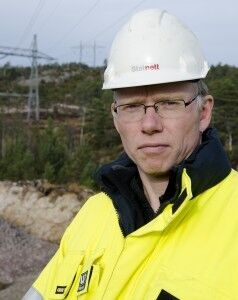 GLADSAK: Kai Nybakk i Statnett er fornøyd med Skagerrak 4-prosessen.