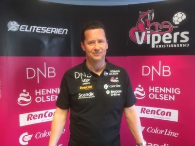 Ole Gustav Gjekstad presentert som ny Vipers trener FOTO: Vipers