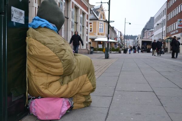 - Bra det ikke ble forbudt å overnatte ute