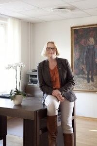Lisbet Rugtvedt, generalsekretær i Nasjonalforeningen for folkehelse, håper på samme giverglede som i fjor.