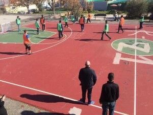 Fotball i Chios Foto: Privat