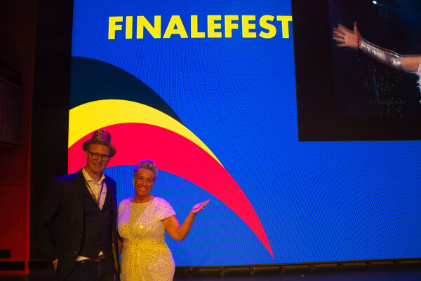 Finalefest med glitter og glam