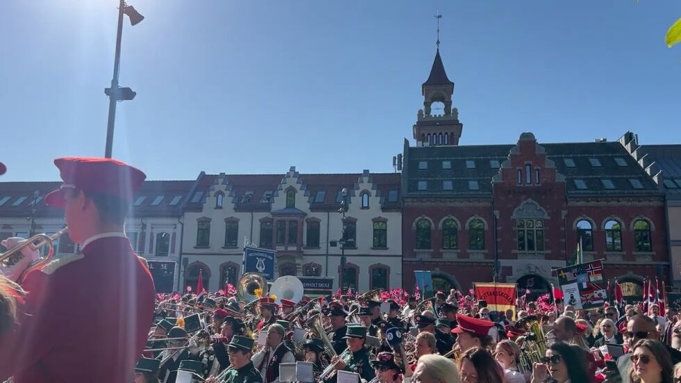 Skolekorpsene spiller igang 17. mai